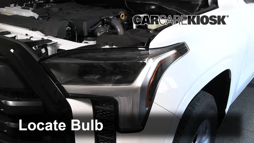 2022 Toyota Tundra SR 3.4L V6 Turbo Éclairage Feux de croisement (remplacer l'ampoule)